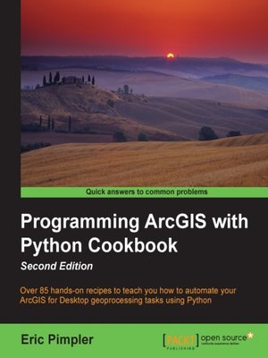cover image of Programming ArcGIS with Python Cookbook